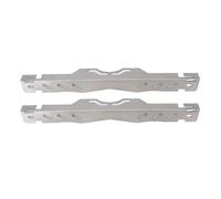 Kit d'outils d'alignement des Roues |2 plaques d'acier Robustes avec Trou de Suspension |Localisateur de moyeu Universel pour la Mesure de l'angle d'orteil |Compatible avec Les