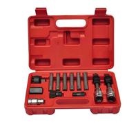 Kit d'outils d'alternateur - vidaXL - Argent - 1.4 kg - Embouts hexagonaux 8 et 10 mm - Embouts cannelés M8 + M10