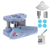 Kit d'outils d'angle bimode pour presse MHP1T | Coupe-angle et enveloppe de protection en métal | Profondeur de coupe 1,27 cm | Lame DLC R1/4 + 4 tampons + 48 protections | Précision ± 0,3 mm