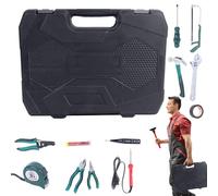 Kit d'outils de base pour la maison | 39 pièces ustensiles multifonctions pour camionnette, SUV, camion, camping, voyage et sièges arrière et centre