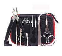 Kit d'outils de bricolage avec le dernier kit de bobine, pincette en céramique, ensemble de bobines, coupefil, ciseaux pliants, brosse à bobines, tournevis pour bobines, bobines de fil, tournevis