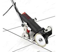 Kit d'outils de calfeutrage, machine de nettoyage d'écart de carrelage, machine de nettoyage de joints de coupe électrique avec lame de scie de 4 1,2 d'épaisseur, kit de réparation.