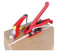 Kit d'outils de cerclage électrique - Scellant et tendeur de sangle en polypropylène | Collage à chaud | Emballage et regroupement robustes | Joints rapides et sécurisés