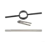 Kit d'outils de compresseur de ressort de fourche de moto avec alliage d'aluminium pour une manipulation légère et une résistance à la rouille, conçu pour les fourches de vélo de rue inversées de 2002