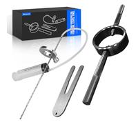 Kit d'outils de compresseur de ressort de fourche de moto universel compatible avec la plupart des fourches à l'envers et motos