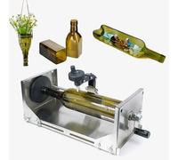 Kit D'outils de Coupe de Bouteilles en Verre, Coupeur de Bricolage À Volant de 2E Génération pour Bouteilles de Vin, Outil de Coupe Artisanal en Acier Inoxydable