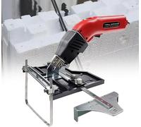 Kit d'outils de coupe électrique à lame chaude en mousse avec règle à plaque fendue et lame pliable pour travaux manuels de précision et projets de bricolage