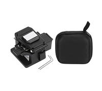 Kit d'outils de couperet de fibre, coupe de câble optique avec boîte de rangement, couperet à fibre pour épissure à froid à chaud, coupe-fil portable pour 0,25 mm