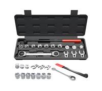 Kit d'outils de courroie serpentine, fournitures de réparation de véhicule - Clé à poulie de renvoi de voiture | Pour les mécaniciens professionnels, les amateurs de bricolage, la maison, le garage