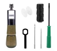 Kit d'outils de couture en cuir professionnel pour réparation de voile et toile