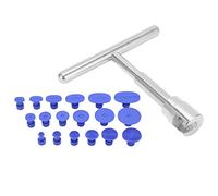 Kit D'outils de Débosselage de Voiture, Barre en T Universelle pour Débosselage sans Peinture avec 18 Languettes de Traction