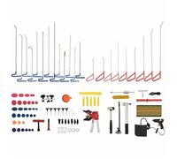 Kit d'outils de débosselage - vidaXL - 89 pcs - Acier inoxydable - Argent