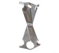 Kit d'outils de déconnexion de conduite de carburant en acier pour conduites de refroidissement d'huile de transmission, ensemble de 6 pièces Argenté