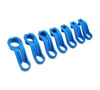 Kit d'outils de déconnexion de ligne CA 7 pièces avec poignées coudées pour raccord rapide, séparateur de tubes en plastique pour voiture