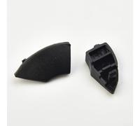 Kit d'outils de démontage de cache de garniture noir pour moulage de boutons - 4 pièces pour intérieur et extérieur - Kit de démontage de moulures et de garnitures compatibles avec