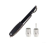 Kit d'outils de démontage de cassette de vélo ouet à chaîne - Noir 2