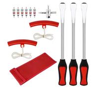 Kit d'outils de démontage de pneu - Outil de retrait de changement de roue de voiture, équipement de réparation de scooter, moto, outils de démontage de pneu pour moto, VTT, vélo, dirt, camion