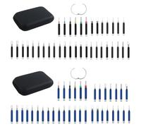 Kit d'outils de démontage de terminal - 36 pièces, ensemble d'extraction de broches de terminal avec anneau portable | Outils de déverrouillage de connecteurs compatibles avec porte-clés, extracteur