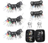 Kit d'outils de démontage de terminaux, 82 pièces pour voiture, appareils ménagers, connecteur de fil avec sac de protection