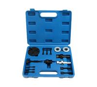 Kit d'outils de démontage d'embrayage AC | Extracteur de poulie de climatiseur automobile robuste | Outil de réparation en pour compresseur AC de voiture | Ensemble d'assemblage et d'entretien