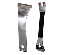 Kit d'Outils de Démontage des Garnitures | Levier En Acier Inox Pour Panneau De Porte - Portable pour Réparation de Revêtement de Portière Pare-Brise Tableau de Bord