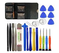 Kit d'outils de démontage professionnel 47 en 1 avec pince ESD et dragonne antistatique - Étui portable pour tablette et ordinateur portable