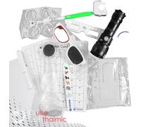 Kit d'outils de diagnostic de vision, 11 outils essentiels, CE, y compris lampe à point Worth 4