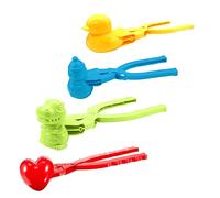 Kit d'outils de fabrication de boules de neige en forme de sable pour l'hiver et l'extérieur (D, taille unique)