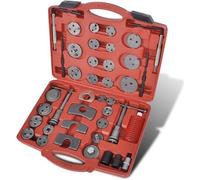 Kit d'outils de filetage de piston - vidaXL - 40 pcs - Acier au carbone - Universel - Mallette robuste
