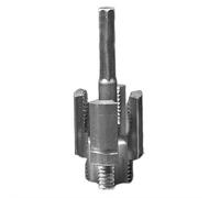 Kit d'outils de filetage interne et externe intégré, outil de coupe de filetage de tuyau, outils de fabrication de filetage en PVC, ensemble d'enfile-tubes en PVC 2 en 1 pour tuyaux de 1,27 cm et 1,9