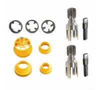 Kit d'outils de filetage pour perceuse électrique en PVC pour tuyaux PPR de 20 mm et 25 mm, coupe-filetage interne et externe, accessoires de taraudage de plomberie
