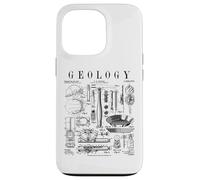 Kit d'outils de géologie avec Impression Vernie Vintage Coque pour iPhone 13 Pro