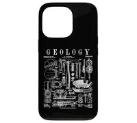Kit d'outils de géologie avec Impression Vernie Vintage Coque pour iPhone 13 Pro
