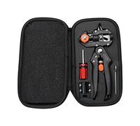 Kit d'outils de greffage professionnel Jardin Fruit Arbre élagage Ciseaux 2 en 1 Ciseaux Outils de Coupe Kit avec Sangles Remplaçables