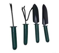 Kit d'Outils de Jardin 4 en Alliage - Ensemble Complet pour Creuser et avec Poignées Ergonomiques Anti-Dérapantes - pour idéal pour jardinier 31,5cm