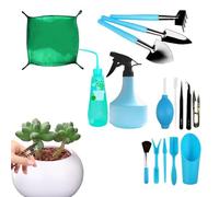Kit d'outils de Jardin - Ensemble d'outils de Jardin - Truelle de Jardin d'extérieur - Outils de Jardinage ergonomiques - Kit de Jardinage Complet pour débutants, Amoureux des