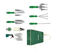 Kit d'outils de Jardinage - 1180 g - Râteau à Feuilles Confortable - Kit d'outils de Jardin à Main - Outils de Jardinage Portables et Accessoires de pour Femmes et mères débutants - Arbre de