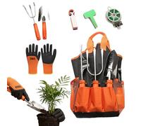 Kit d'Outils de Jardinage,Équipement en Acier Inoxydable | Sécateur à Main et Transplantoir,pour Hommes, Personnes Âgées, Passionnés de Jardinage, Anniversaire, Noël, Fête des