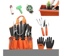 Kit d'Outils de Jardinage | Équipement en Acier Inoxydable - Sécateur et Pelle pour Le Jardinage | pour Hommes, Personnes Âgées, Passionnés de, Anniversaire, Noël, Fête des