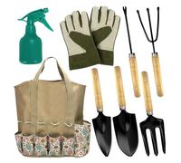 Kit d'Outils de Jardinage,Fournitures De Plantation pour Jardin Et Exterieur,Outils pour Les de Jardin - pour Débutants, Parents, Grands-Parents, Hommes, Femmes, Famille, Amis Et Passionnés