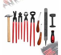 Kit D'outils De Maréchal-ferrant, Ensemble De Soins Des Sabots 9 Pièces