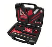 Kit d'outils de mesure de menuiserie, kit carré en alliage d'aluminium avec règle de traçage pour le marquage et le design, ensemble de 6 pièces (8)