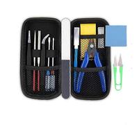 Kit D'outils De Modélisme 15 Pièces, Outils De Base Pour Modélistes, Kit D'outils De Construction Pour Loisirs, Adapté Aux Bâtiments, Voitures, Avions, Assemblage De Modèles