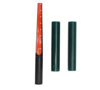 Kit d'outils de moulage d'anneaux de bijoux, 2 pièces, Tubes de cire pour sculpture d'anneaux, 1 pièce, calibreur de Tube de cire pour la fabrication de bagues de bijoux