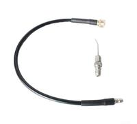 Kit d'outils de nettoyage avec tuyau et aiguilles de pulvérisation remplaçables pour machine à laver, chauffe-eau et joints de pierre d'extérieur (D)