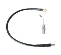 Kit d'outils de nettoyage avec tuyau et aiguilles de pulvérisation remplaçables pour machine à laver, chauffe-eau et joints de pierre d'extérieur (C)