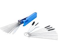 Kit d'outils de nettoyage des gicleurs de carburateur | 16 pcs.