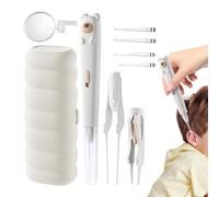 Kit d'outils de nettoyage des oreilles - Cuillère portable pour creuser le cérumen, dispositif de soins d'hygiène de précision | Système de maintenance avancé pour l'élimination du cérumen, solution d