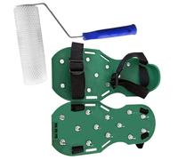 Kit d'outils de nivellement de ciment | Chaussures à roulettes à pointes pour construction, niveleur de sol époxy, outils de nivellement de sol, rouleau de béton pour pâte à béton