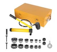 Kit D'outils De Perçage Hydraulique S10 Tonnes, Perforateur Manuel Avec Ensemble Forets For Tôle Pouvoir de pénétration élevé